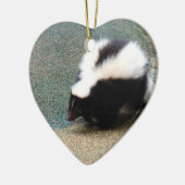 Cute Skunk Ornaments Keramisch Ornament (Links)