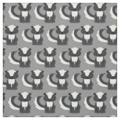 Cute Skunks Kinder Grey Stof (Swatch)