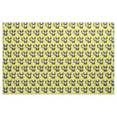 Cute Skunks Kinder Yellow Stof (Fat Quarter)
