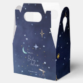 Cute Sky Moon & Stars Celestial Baby Shower Bedankdoosjes (Geopend)