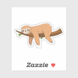 Cute Slaapdronken Luiaard Sticker