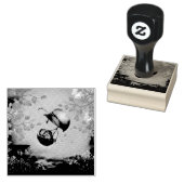 Cute slaapmuis rubberstempel (Gestempeld)