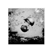 Cute slaapmuis rubberstempel (Afrduk)