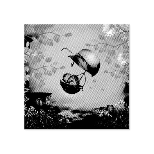 Cute slaapmuis rubberstempel (Afrduk)