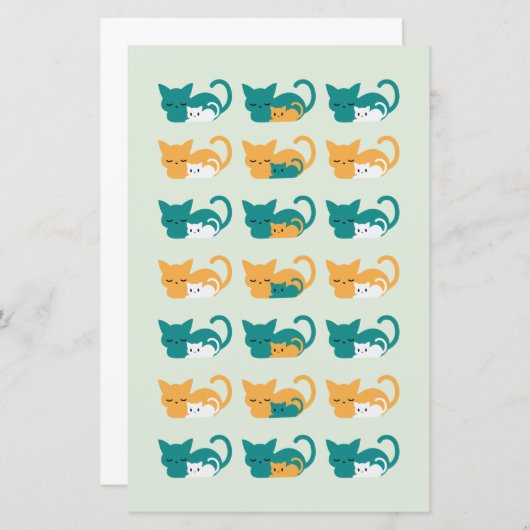 Cute slaappatroon III (Voorkant / Achterkant)