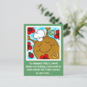 Cute Slakken Memorial Day BBQ Feestdagenkaart (Staand voorkant)