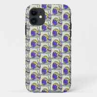 Cute Slakkenpatroon Hoesje – Whimsical Herhaling