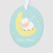 Cute Slaping Baby Lamb Kinder Nursery Room Decor Ornament (voorkant)