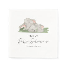 Cute Slaping Elephant Baby shower