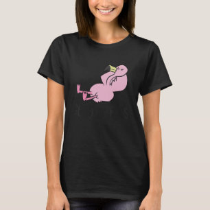Cute Slaping Flamingo Good bij Naps Flamingo T-shirt