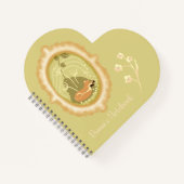 Cute Slaping Fox Custom Notitieboek (Voorkant)