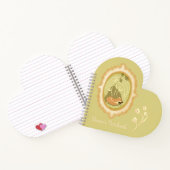 Cute Slaping Fox Custom Notitieboek (Binnen)