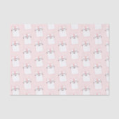 Cute Slaping Kitty Cat Pattern Tissuepapier (Voorkant)