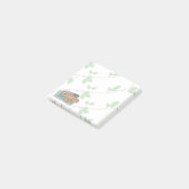 Cute Slaping met lui tropisch Oerwoud Post-it® Notes (Schuin)