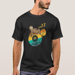 Cute Slaping Music Vinyl LP Musician Music T-shirt