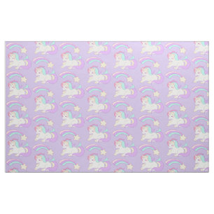 Cute Slaping Unicorn met kleurrijke Shootster Stof