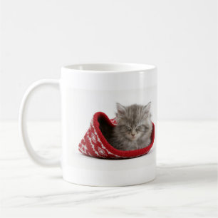 Cute slapy kitten koffiemok