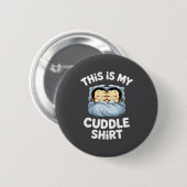 Cute Sleeng Bee This Is My Cuddle  Ronde Button 5,7 Cm (Voorkant /achterkant)