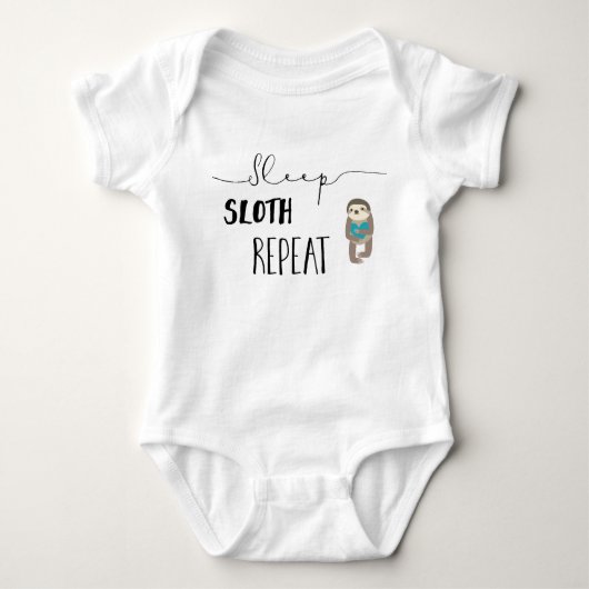 Cute Sleep Sleuf Repareer Baby odysuit Romper (Voorkant)