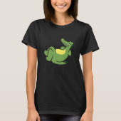 Cute Sleeping Alligator Good At Naps  Alligator T-shirt (Voorkant)