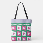 Cute Sleeping Cat in Bed Personated Tote Bag (Achterkant)