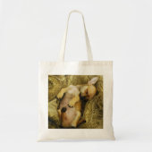 Cute Sleeping Chihuahua Canvas tas (Voorkant)