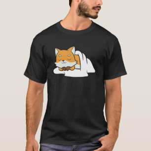Cute Sleeping Fox Good bij kranen Fox T-shirt