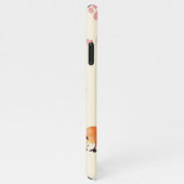 Cute Sleeping Fox Pattern Phone Case iPhone Hoesje (Rechterkant)