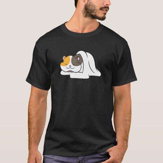 Cute Sleeping Hamster Good At Naps  Hamster T-shirt (Voorkant)