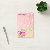 Cute Sleeping Kitten Post-it® Notes (Kantoor)