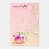 Cute Sleeping Kitten Post-it® Notes (Voorkant)