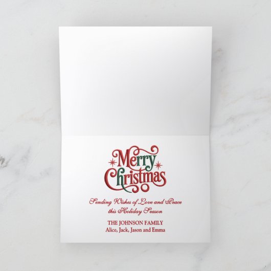 Cute Sleeping Kittens Under Christmas Tree Feestdagen Kaart (Binnen)