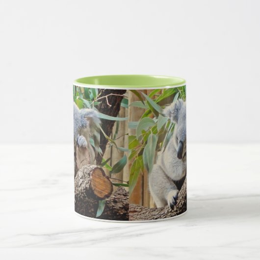 Cute Sleeping Koala Beer Mok (Midden)