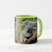 Cute Sleeping Koala Beer Mok (Voorkant rechts)