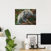 Cute Sleeping Koala Beer Poster (Thuiskantoor)
