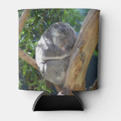 Cute Sleeping Koala in de boom Blikjeskoeler (Voorkant)