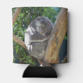 Cute Sleeping Koala in de boom Blikjeskoeler (Achterkant)
