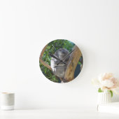 Cute Sleeping Koala in de boom Ronde Klok (Huis)