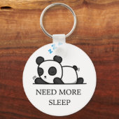 Cute Sleeping Panda Keychain (Voorkant)