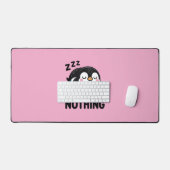 cute sleeping penguin, to do list nothing bureaumat (Keyboard & Muis)