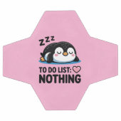 cute sleeping penguin, to do list nothing voetbal (Enkel)