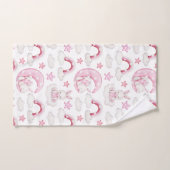 Cute Sleeping Rabbit Bunny on Cloud Bedtime Bad Handdoek (Handdoek)