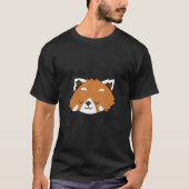 Cute Sleeping Red Panda Good At Naps  Red Panda T-shirt (Voorkant)