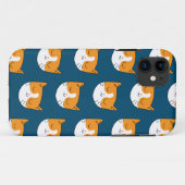 Cute Sleepy Cat Iphone-draagtas Case-Mate iPhone Case (Achterkant (horizontaal))