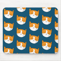 Cute Sleepy Cat-Muismat