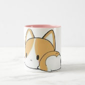 Cute Sleepy Corgi Mok - 2 Toon (Center)