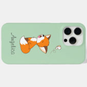 Cute Sleepy Little Fox Case-Mate iPhone Case (Achterkant (horizontaal))