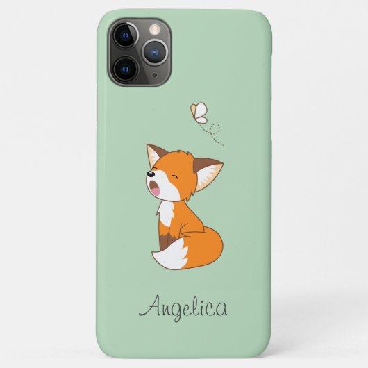 Cute Sleepy Little Fox Case-Mate iPhone Case (Achterkant)