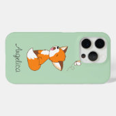 Cute Sleepy Little Fox Case-Mate iPhone Case (Achterkant (horizontaal))
