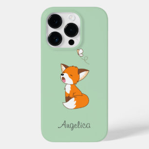 Cute Sleepy Little Fox Case-Mate iPhone 14 Pro Hoesje